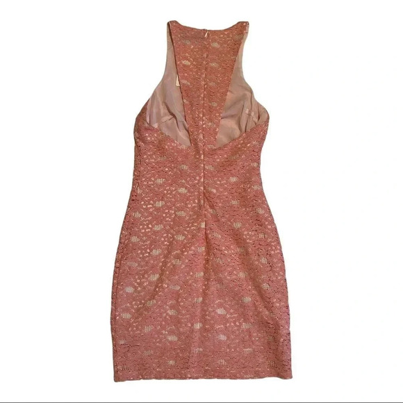 Bec & Bridge peach lace Designer Dress NWT Sz 2 - Picture 5 of 12